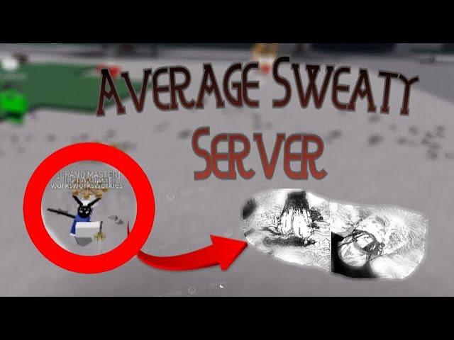 Average Sweaty Server (TSB Roblox Funny Moments)