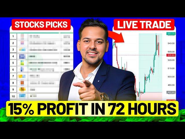 Swing trading stock selection and trade plan || swing trading strategy || investor kazi