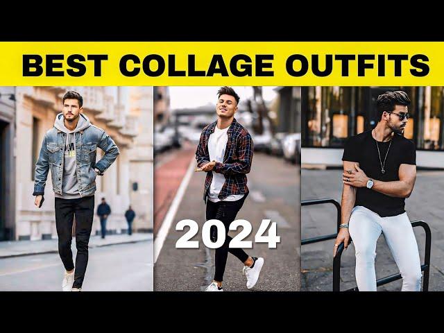 Top 5 Best College Outfits For Men | Must Have 2024