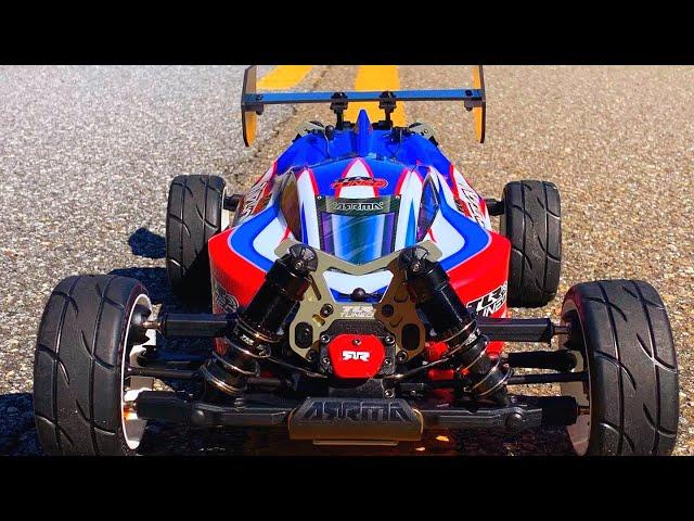 Arrma Typhon TLR RC speed Run - Stock Motor - 126MPH!! @ARRMARC  ​⁠RCBattery.com