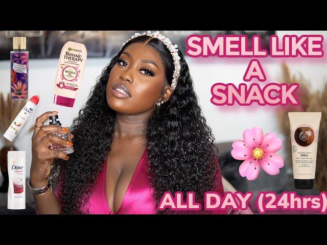 HOW TO SMELL LIKE A SNACK ALL DAY *24HRS* Must Have Feminine Hygiene Products l LUCY BENSON