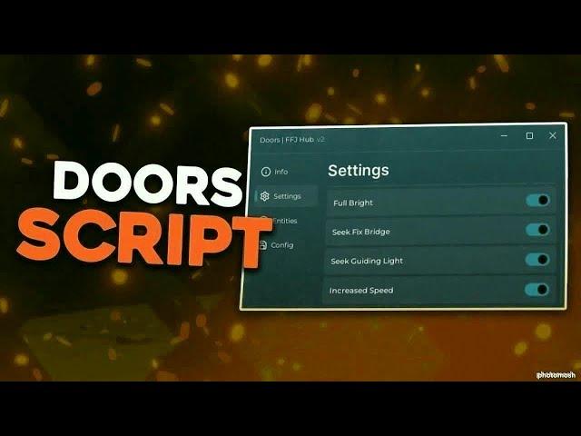 DOORS Script | Auto Farm Levels, Bypass Entities, Infinite Revives, Skip Seek Chase & More!