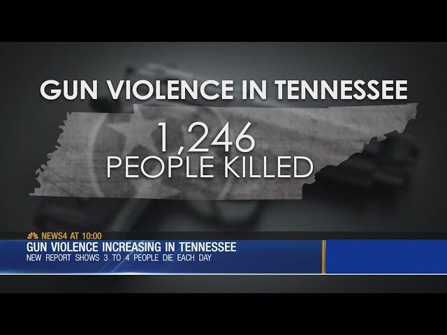 Report: Tennessee gun violence is getting worse