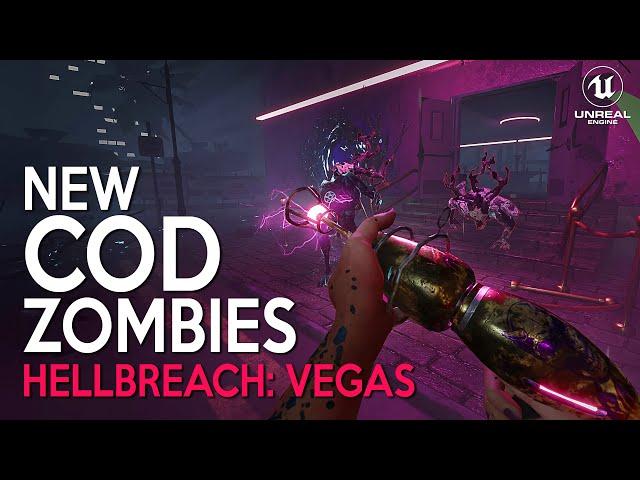 HELLBREACH VEGAS First 1 Hour of Gameplay | New CALL OF DUTY ZOMBIES in Unreal Engine