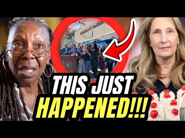 Whoopi Goldberg The View' HOST LOSES IT CRYING FACING DEFAMATION LAWSUIT After SLAMMING Bakery LIVE