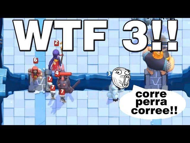 Clash Royale WTF Moments 3!! | Pepegames