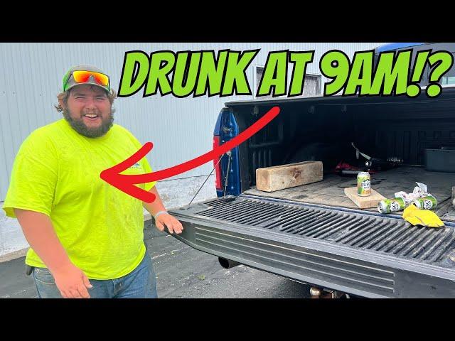 Employee showed up to work drunk!