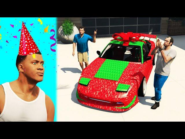 GTA 5 - CELEBRATING FRANKLIN'S BIRTHDAY!