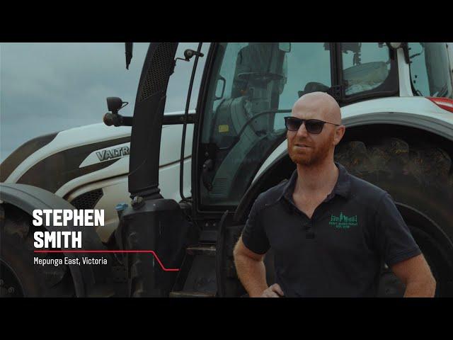 Valtra customer testimonial - Stephen Smith, dairy farmer, Victoria, Australia