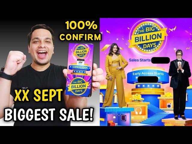 Flipkart Big Billion Days Sale 2024 - Sale Date & Bank Offers | Big Billion Days 2024 Sale Date 