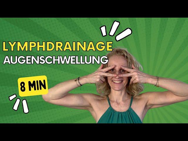 LYMPHDRAINAGE GESICHT ANLEITUNG / ANTIFALTEN