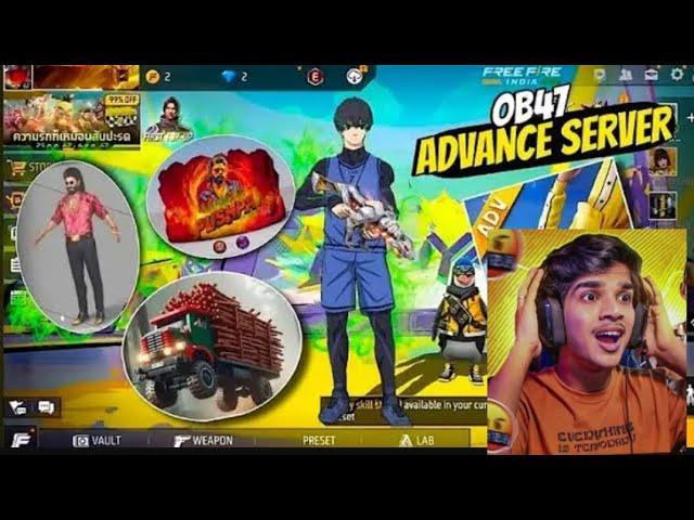  Top 50+ Changes In Ob47 Update  I OB 47 ADVANCE Server Updates  I OB47 Updates In Telugu 