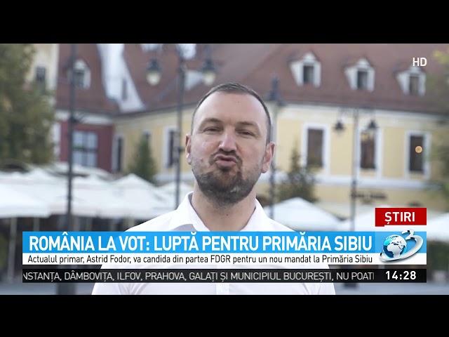 România la vot: Luptă pentru Primăria Sibiu