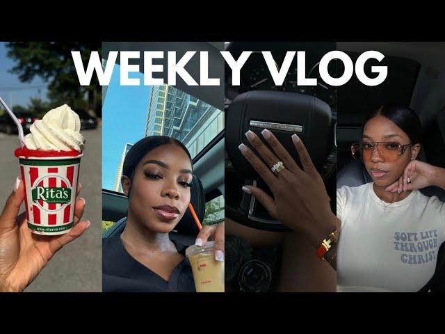 WEEKLY VLOG: REALITY OF A TRAVEL DENTAL HYGIENIST, PREPPING TO SEE HIM, GIRLS TIME+ GOOD EATS