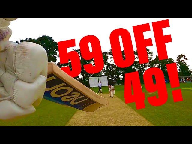 Hundred Run OPENING Partnership - GoPro Cricket Helmet Cam POV