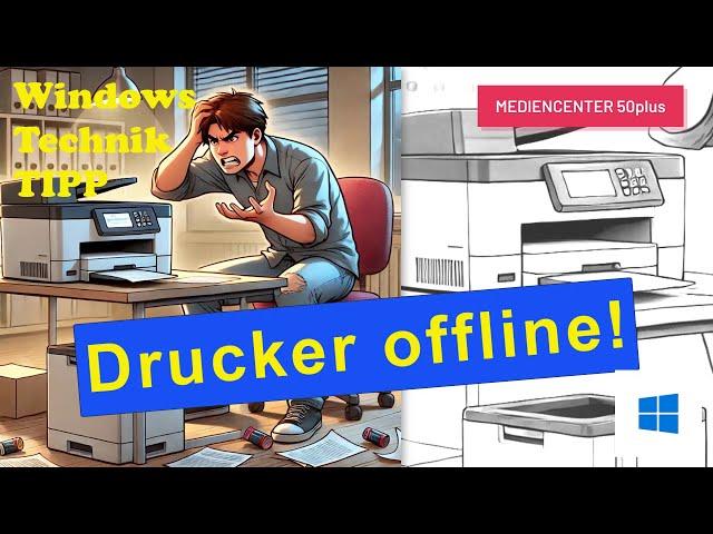 Hilfe, mein Drucker ist offline