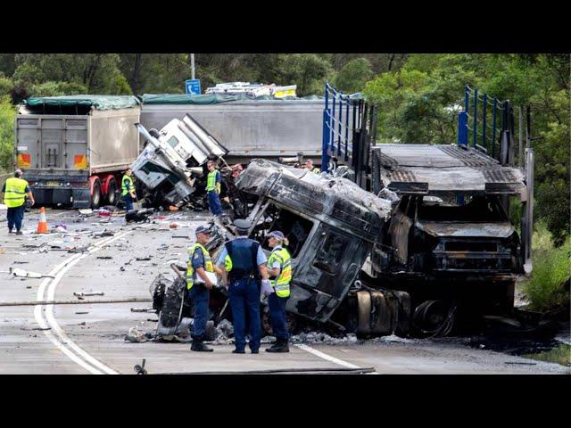 10 Best Truck & Car Crash Compilation 2023 * Expensive Idiots Bad Day At Work Fail 2023_ Truck Crash