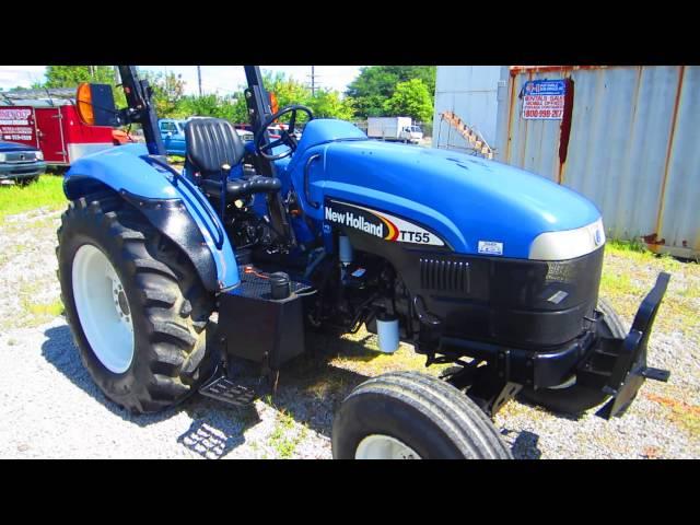 2005 NEW HOLLAND TT55 2.9L 3 Cyl. Diesel Agricultural Tractor - LEXINGTON, KY