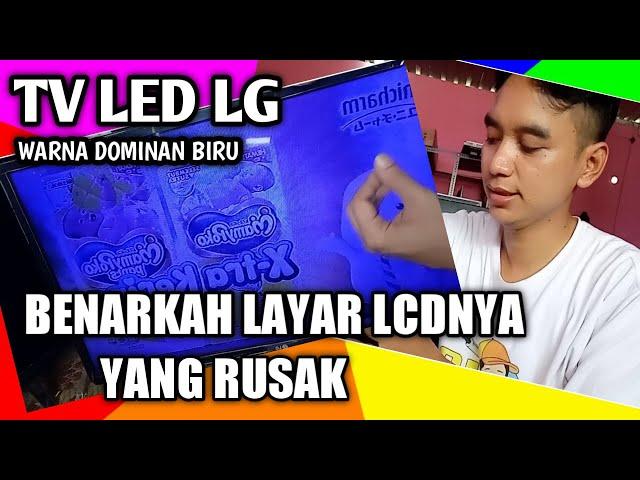 TV LED LG Gambar Dominan Warna Biru