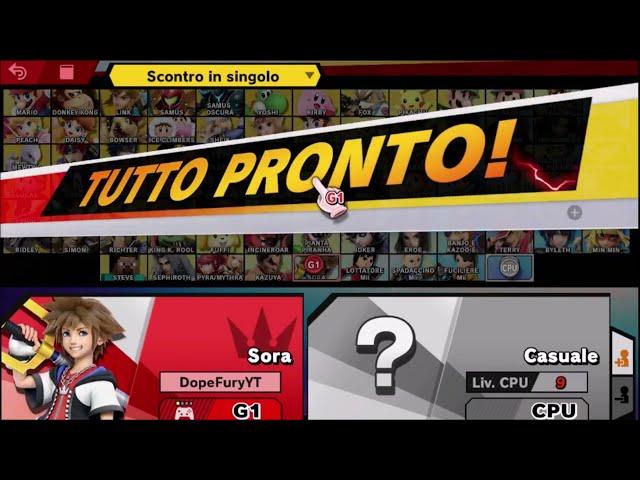 SSBU: Italian Character Select Callouts (ALL FIGHTERS)