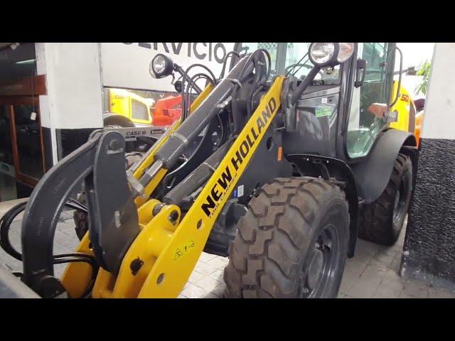 Cargador sobre ruedas New Holland W50C