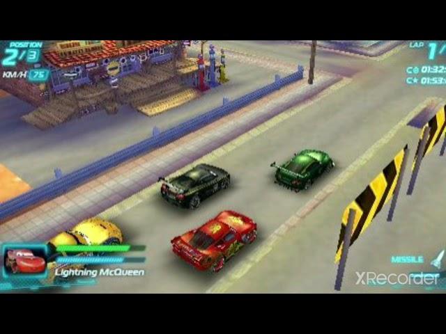 Cars 2 The Video Game Lewis Hamliton In PSP Version