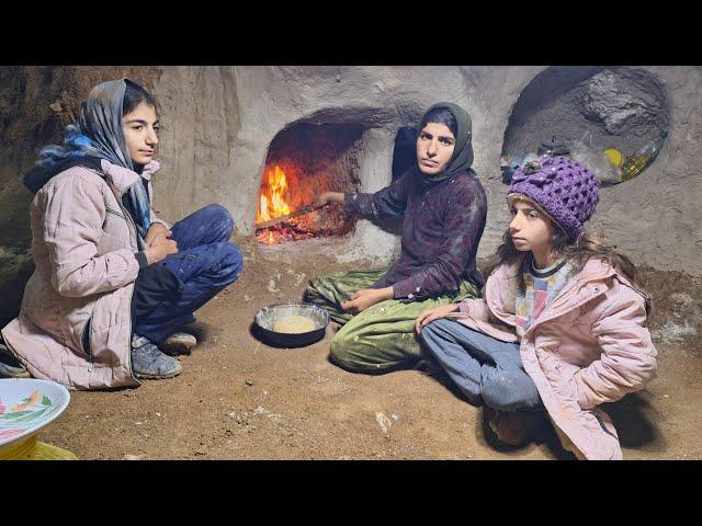 Winter cold and a mother's warm heart: Baking local bread in a cave shelter