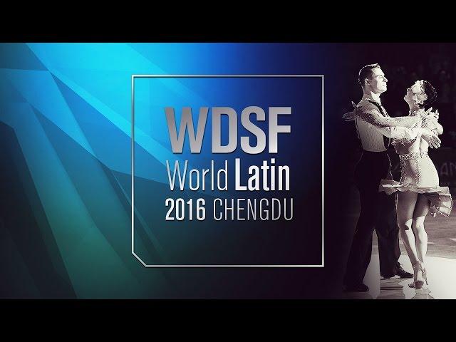 Vitalii Zakharov - Zala Fuchs, SLO | 2016 World Latin R1 S | DanceSport Total