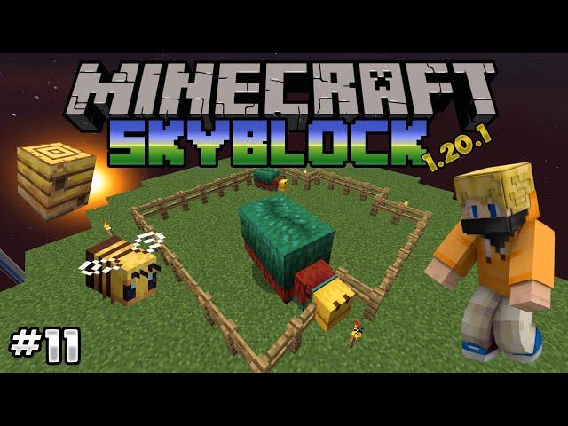 Minecraft Skyblock - Bienen, Schnüffler und Endlich mehr Lava #11