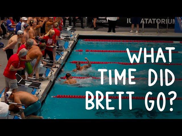 Brett Hawke’s First 50 Free in 18 Years