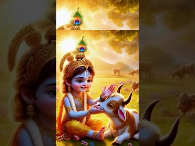 Jai shree krishna Radhe Radhe ll #shortsvideo #viral#cute#krishna#laddugopal#trending#hindugod#cute