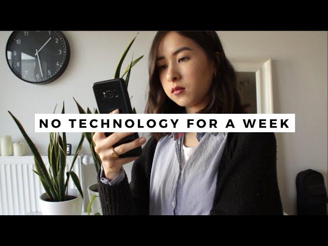 WHAT IS DIGITAL MINIMALISM | NO TECHNOLOGY FOR A WEEK