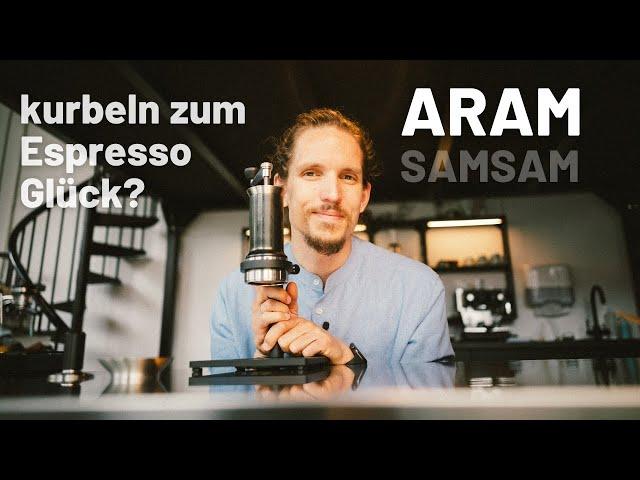 Aram | Manual Espresso Maker made in Brasil