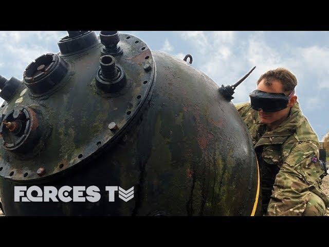 Why Royal Navy Divers Hug Mines... | Forces TV