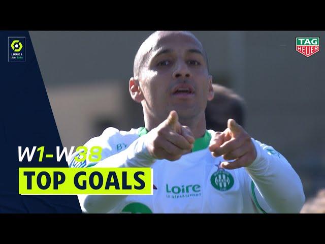 Top 10 Long range goals | season 2020-21 | Ligue 1 Uber Eats