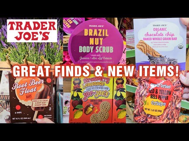 TRADER JOE'S GREAT FINDS & NEW ITEMS for JUNE 2024!