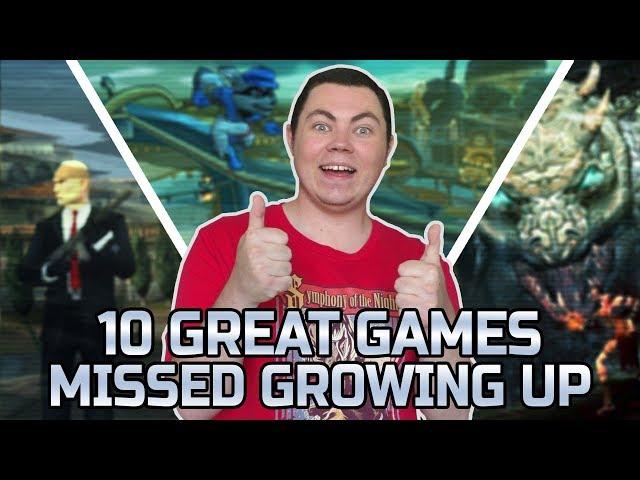 Top 10 Great Games I Missed Growing Up - Square Eyed Jak