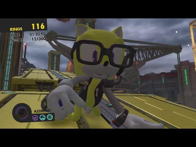 Sonic Forces (Switch): Space Port using SpeedySpikes