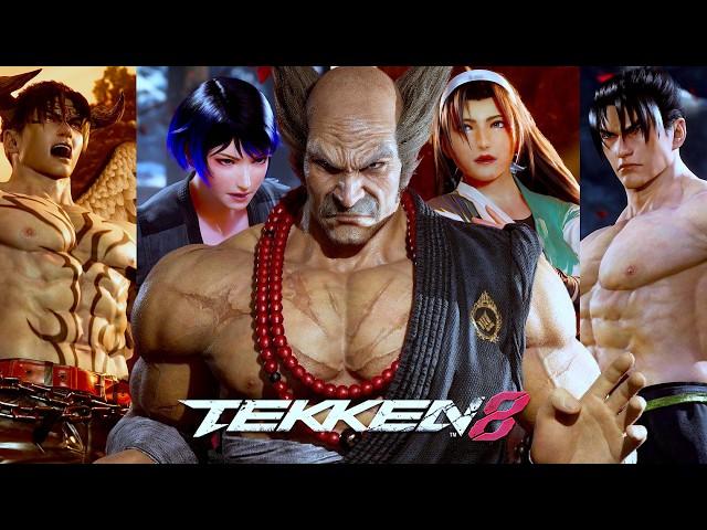 HEIHACHI MISHIMA 100% Complete All Special Dialogues & Interactions + Story Mode Variations