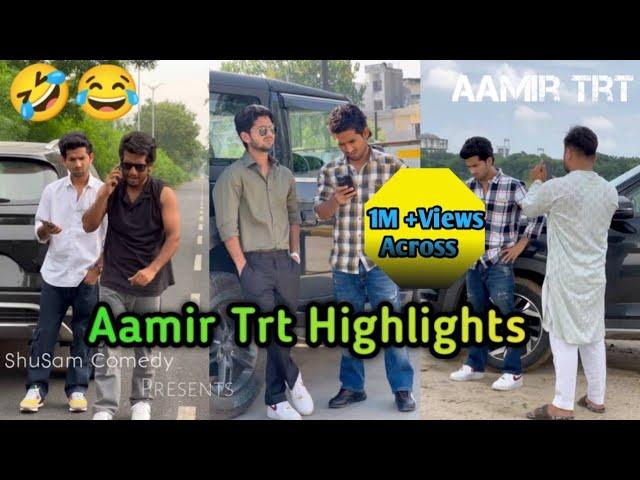 Aamirtrt new comedy video top real team trt funny Comedy video reels short zilli moj full funny