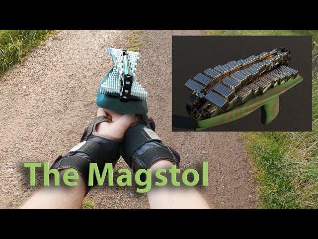 Magstol, the new magnetic pistol / a gun using permanent magnets