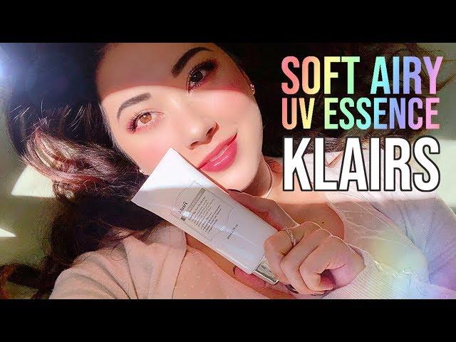 NEW! Klairs Soft Airy UV Essence Review | Wishtrend 'Vegan-friendly' Kbeauty Promotion!