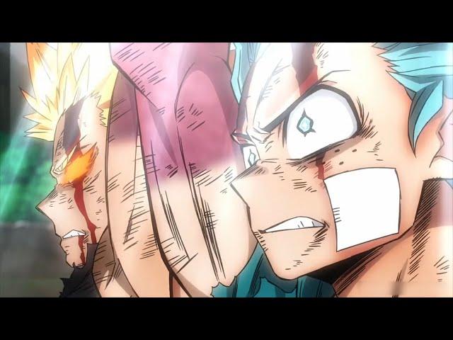 Midoriya Last Smash,  He Gives Bakugou One For All, Deku & Bakugou Vs Nine | Movie