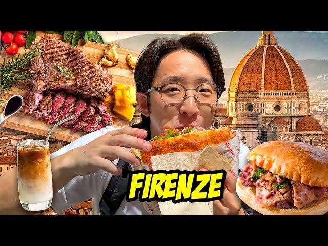 COREANO VS STREET FOOD UNTO DI FIRENZE | Short Guy series EP. 2 - Firenze