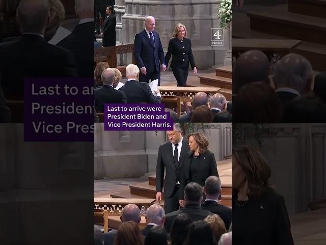 Jimmy Carter funeral: Five US presidents gather