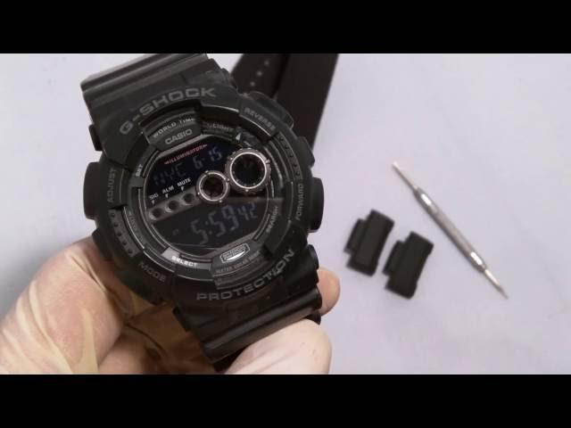 How to Change a Strap on G-Shock GD-100 with NATO or Zulu using JaysAndKays Adapters #jaysandkays