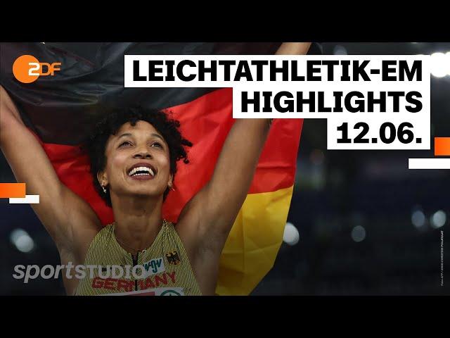 Leichtathletik-EM 2024 Highlights Mittwoch 12.06. | sportstudio