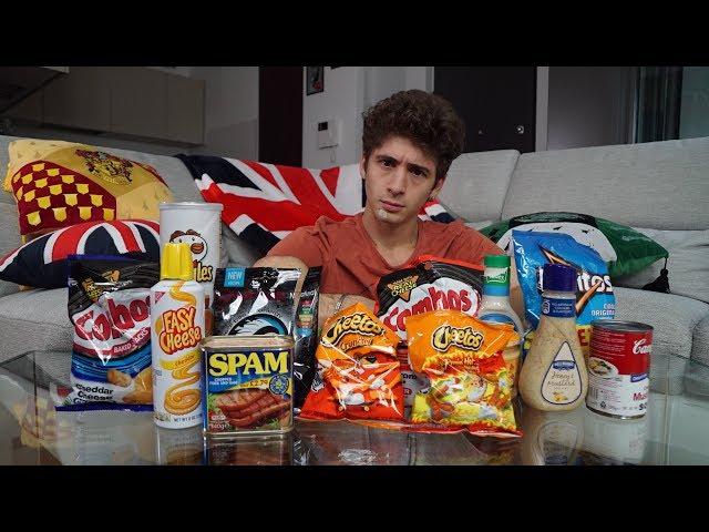 PROVO gli SNACK AMERICANI! | Unboxing Favij