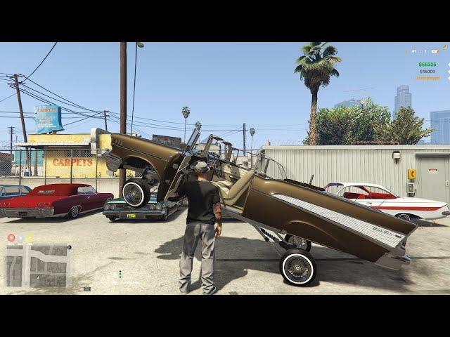 GTA5 FiveM Lowrider Culture Low Test And More Will Be Coming' Chilln The Outfir   FieveM GTA5 Mods