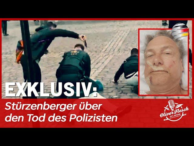 EXKLUSIV: Stürzenberger über den Tod des Helden-Polizisten Rouven L.